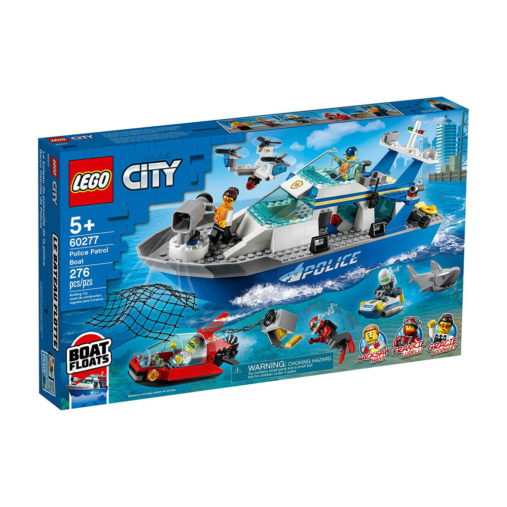 Police Patrol Boat – The Brick Library