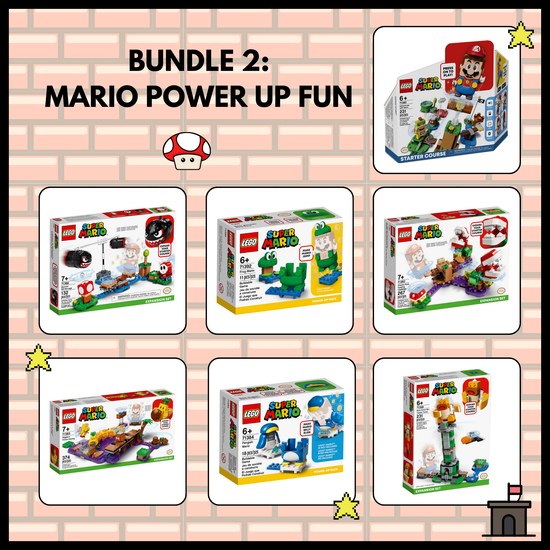 Bundle 2:  Mario Power Up Fun