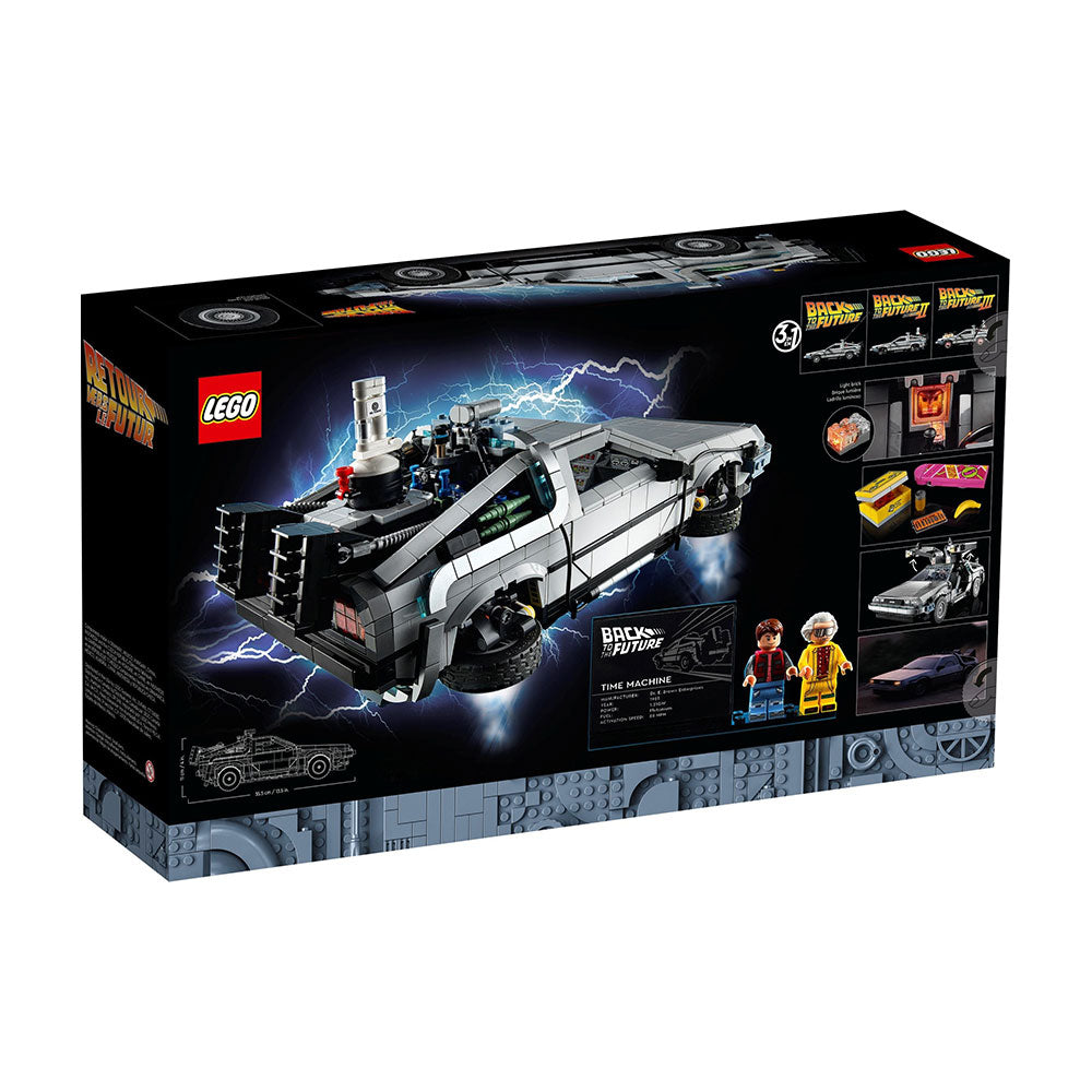 Lego back to outlet the future time machine